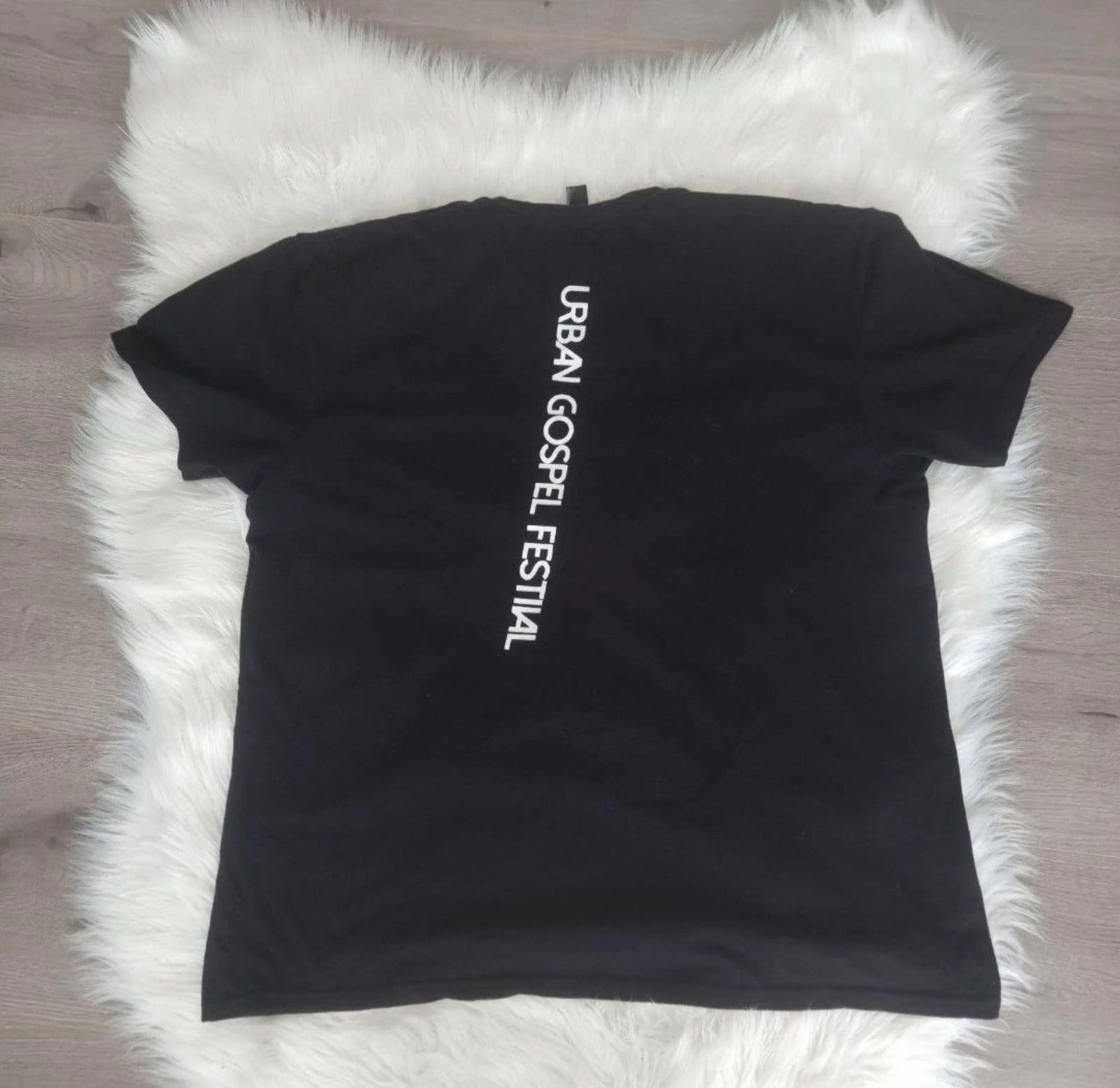 Zwart Urban Gospel Festival T-Shirt - Maat XL – photo 6
